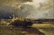 George Inness The Coming Storm Sweden oil painting artist